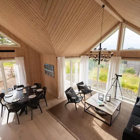 Haukland Panorama بيت للعطل