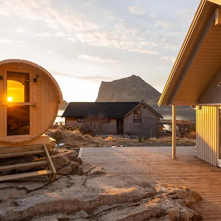 Haukland Panorama بيت للعطل