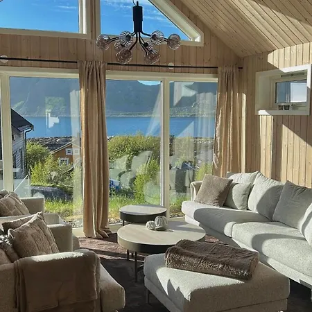 Tatil Evi Haukland Panorama - With Sauna