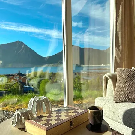 Tatil Evi Haukland Panorama - With Sauna Offersoya