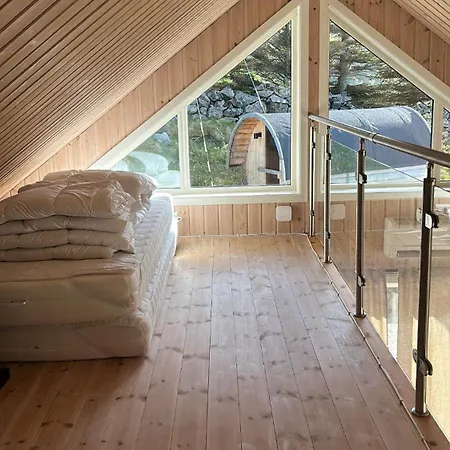 Haukland Panorama - With Sauna بيت للعطل Offersoya